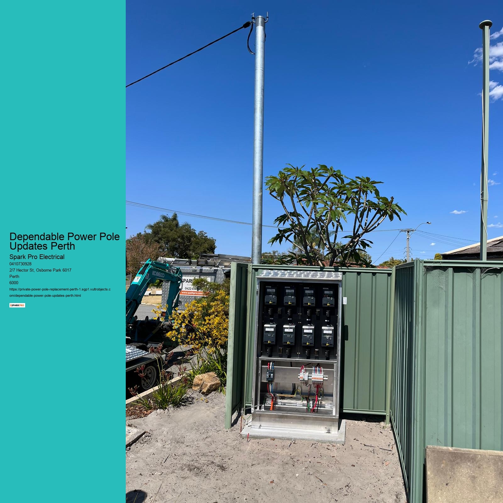 Expert-Led Power Pole Replacement in Perth