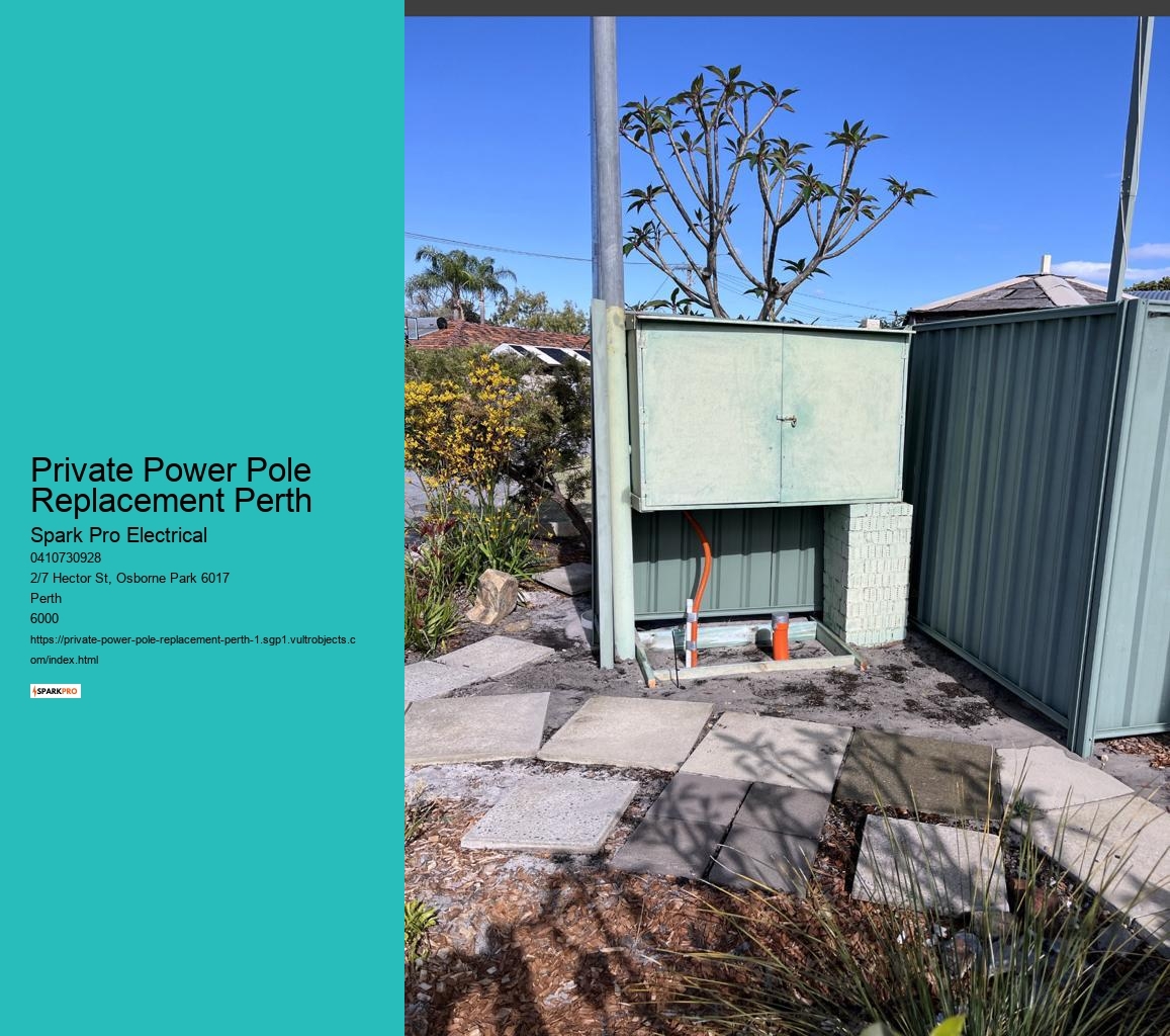 Perth’s Choice for Power Pole Services