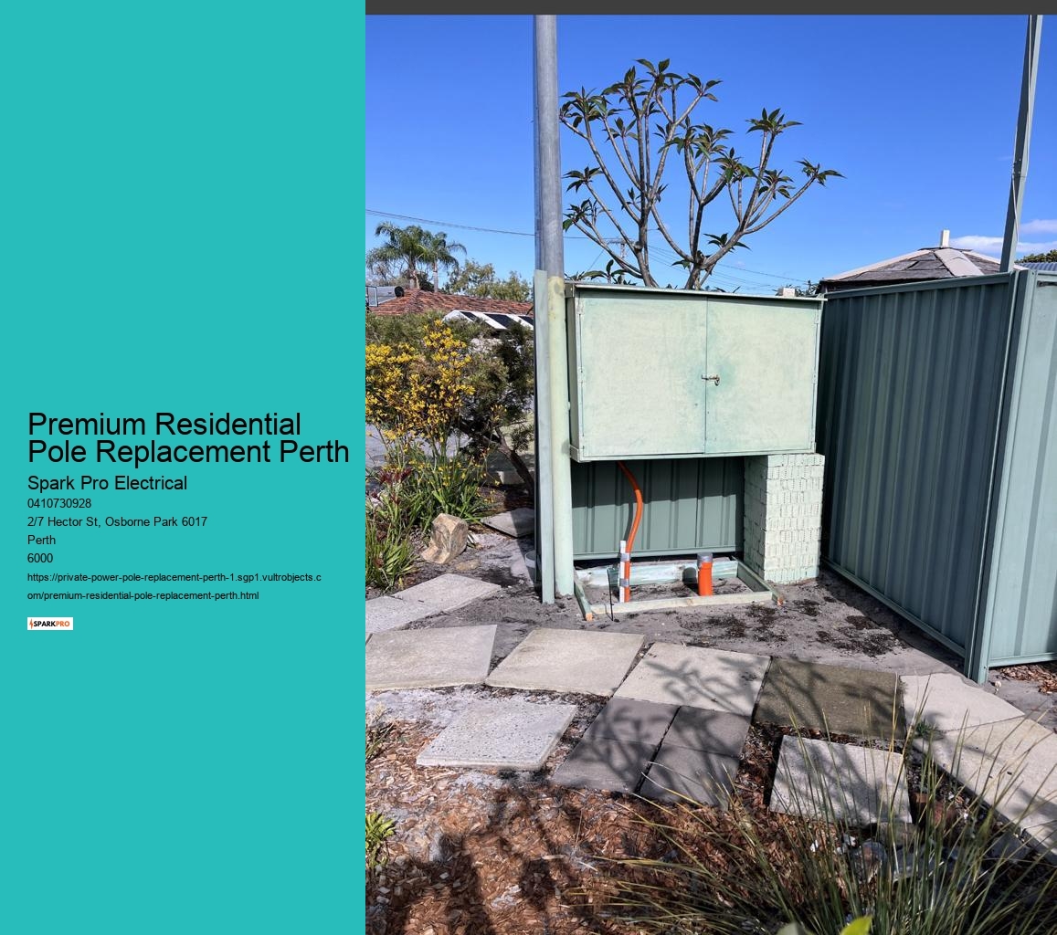 Exceptional Power Pole Replacement in Perth